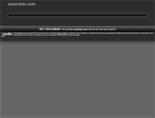 Tablet Screenshot of casaclub.com